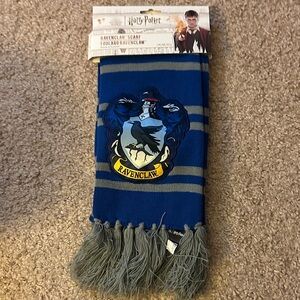 Warner Bros. Blue and Gray Striped Scarf